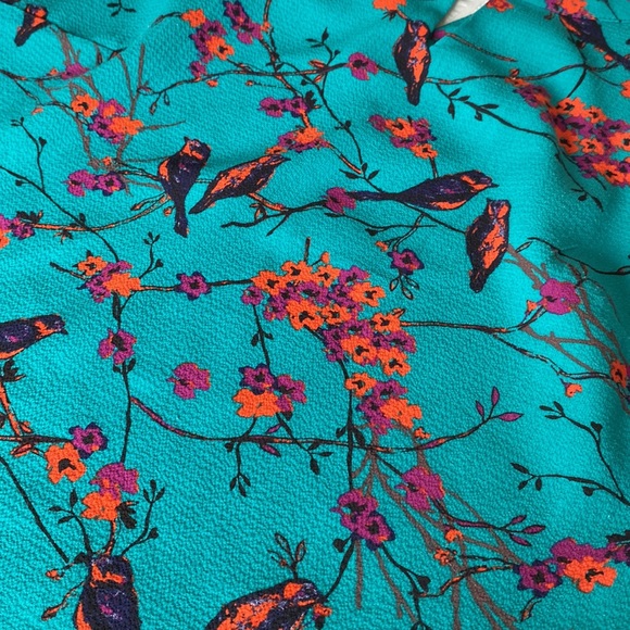 Floral and Bird print tank - Picture 2 of 7